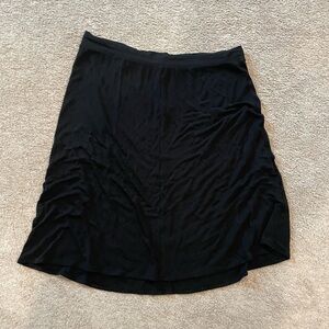 Land’s End Black A-line Women's Skirt 16-18W